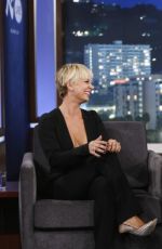 KALEY CUOCO at Jimmy Kimmel Live! in Hollywood