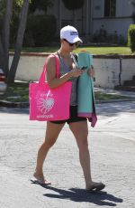 KALEY CUOCO at Leaving Yoga Class in Sherman Oaks