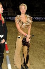 KALEY CUOCO at Longines Los Angeles Masters Charity Pro-am