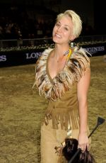 KALEY CUOCO at Longines Los Angeles Masters Charity Pro-am