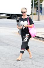 KALEY CUOCO Heading to Yoga Class in Studio City