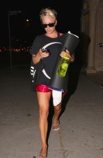KALEY CUOCO Leaves a Evening Yoga Class in Sherman Oaks