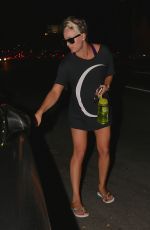 KALEY CUOCO Leaves a Evening Yoga Class in Sherman Oaks