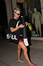 KALEY CUOCO Leaves a Evening Yoga Class in Sherman Oaks