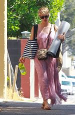 KALEY CUOCO Leaves Andy Lecompte Salon in West Hollywood