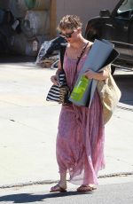 KALEY CUOCO Leaves Andy Lecompte Salon in West Hollywood