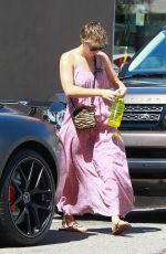 KALEY CUOCO Leaves Andy Lecompte Salon in West Hollywood