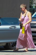KALEY CUOCO Leaves Andy Lecompte Salon in West Hollywood