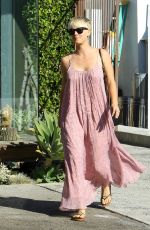 KALEY CUOCO Leaves Andy Lecompte Salon in West Hollywood