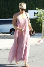 KALEY CUOCO Leaves Andy Lecompte Salon in West Hollywood