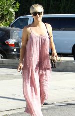 KALEY CUOCO Leaves Andy Lecompte Salon in West Hollywood