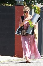 KALEY CUOCO Leaves Andy Lecompte Salon in West Hollywood