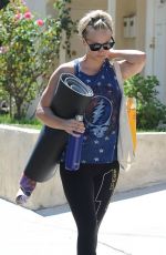 KALEY CUOCO Leaves Yoga Class in Sherman Oaks 2909