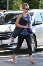 KALEY CUOCO Leaves Yoga Class in Sherman Oaks 2909