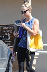KALEY CUOCO Leaves Yoga Class in Sherman Oaks 2909