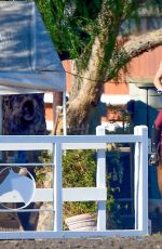 KALEY CUOCO Riding Her Horse in Simi Valley 0509