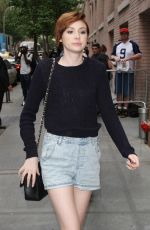 KAREN GILLAN Arrives at The View Studios in New York