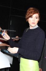 KAREN GILLAN at Good Morning America in New York