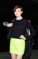 KAREN GILLAN at Good Morning America in New York