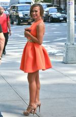 KARINA SMIRNOFF Arrives at Trump Soho Hotel in New York