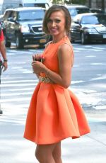 KARINA SMIRNOFF Arrives at Trump Soho Hotel in New York
