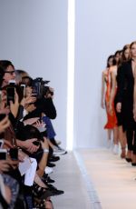 KARLIE KLOSS on the Runway of Mugler Fashion Show in Paris