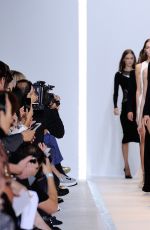 KARLIE KLOSS on the Runway of Mugler Fashion Show in Paris