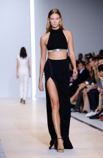 KARLIE KLOSS on the Runway of Mugler Fashion Show in Paris