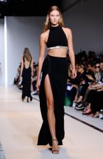 KARLIE KLOSS on the Runway of Mugler Fashion Show in Paris
