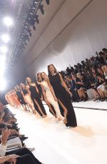 KARLIE KLOSS on the Runway of Mugler Fashion Show in Paris