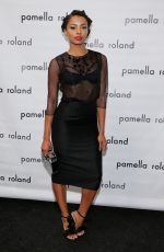 KAT GRAHAM at Pamella Roland Fashion Show in New York