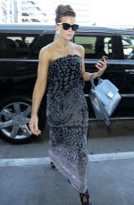 KATE BECKINSALE Arrives at LAX Airport in Los Angeles