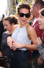 KATE BECKINSALE Out and About in Toronto