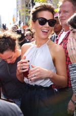 KATE BECKINSALE Out and About in Toronto