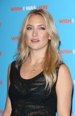 KATE HUDSON at Wish I Was Here Photocall in London