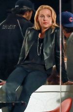 KATHERINE HEIGL on the Set of State of Affairs in Los Angeles