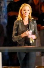 KATHERINE HEIGL on the Set of State of Affairs in Los Angeles