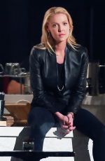KATHERINE HEIGL on the Set of State of Affairs in Los Angeles
