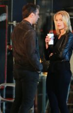 KATHERINE HEIGL on the Set of State of Affairs in Los Angeles