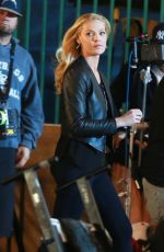 KATHERINE HEIGL on the Set of State of Affairs in Los Angeles