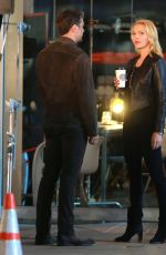 KATHERINE HEIGL on the Set of State of Affairs in Los Angeles