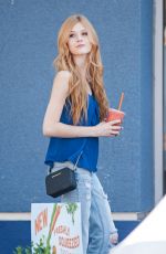 KATHERINE MCNAMARA Leaves Jamba Juice in Los Angeles