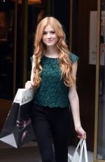 KATHERINE MCNAMARA Shopping at Aritzia in New York