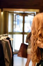 KATHERINE MCNAMARA Shopping at Aritzia in New York