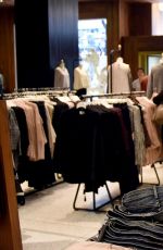 KATHERINE MCNAMARA Shopping at Aritzia in New York