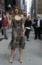 KATHERINE MCPHEE at The Late Show with David Letterman in New York