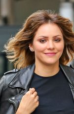 KATHERINE MCPHEE in Short Skirt Out in New York