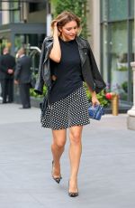 KATHERINE MCPHEE in Short Skirt Out in New York
