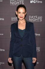 KATIE HOLMES at Days and Nights Premiere in New York