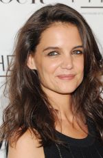 KATIE HOLMES at Dujour Magazine Fall Cover Party in New York